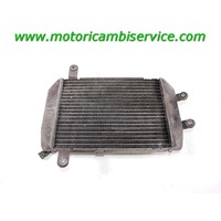 RADIATOR OEM N. 1771005H00 SPARE PART USED SCOOTER SUZUKI BURGMAN AN 400 (2008-2013)  DISPLACEMENT CC. 400  YEAR OF CONSTRUCTION 2010