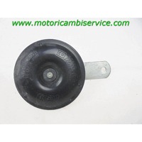 HORN OEM N. 51640042B SPARE PART USED MOTO DUCATI MONSTER 696 (2008 -2014) DISPLACEMENT CC. 696  YEAR OF CONSTRUCTION 2010
