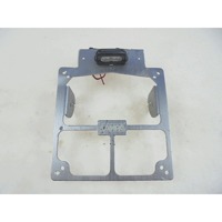 NUMBER PLATE BRACKET OEM N.  SPARE PART USED MOTO KAWASAKI ER-6 (2009 - 2011) DISPLACEMENT CC. 650  YEAR OF CONSTRUCTION 2011