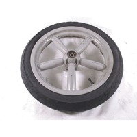 FRONT WHEEL / RIM OEM N. AP8108892 SPARE PART USED SCOOTER APRILIA SCARABEO 200 (1999 - 2002) DISPLACEMENT CC. 200  YEAR OF CONSTRUCTION 2002