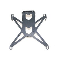 NUMBER PLATE BRACKET OEM N.  SPARE PART USED MOTO DUCATI MONSTER 696 (2008 -2014) DISPLACEMENT CC. 696  YEAR OF CONSTRUCTION 2008
