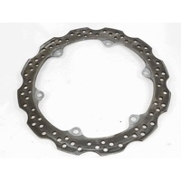 BRAKE DISC WITH RIVET OEM N. 45251MGZJ11 SPARE PART USED MOTO HONDA CB 500 X PC59 (2017 - 2018) DISPLACEMENT CC. 500  YEAR OF CONSTRUCTION 2017
