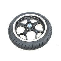 FRONT WHEEL / RIM OEM N. 2B000901 SPARE PART USED SCOOTER PIAGGIO MP3 IE SPORT LT ABS (2014 - 2016) DISPLACEMENT CC. 300  YEAR OF CONSTRUCTION 2014