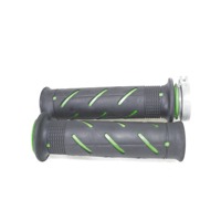 HANDLEBAR GRIPS OEM N.  SPARE PART USED MOTO KAWASAKI ER-6 N F (2012 -2016) DISPLACEMENT CC. 650  YEAR OF CONSTRUCTION 2015