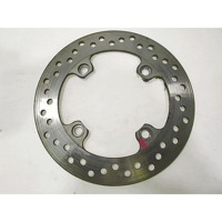REAR BRAKE DISC OEM N. T2025200 SPARE PART USED MOTO TRIUMPH 675 STREET TRIPLE ( 2007 - 2012 ) DISPLACEMENT CC. 675  YEAR OF CONSTRUCTION 2011