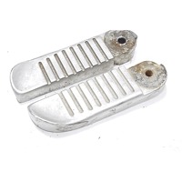 FOOTPEG OEM N.  SPARE PART USED SCOOTER KYMCO PEOPLE 125 - 150 4T (1999-2005) DISPLACEMENT CC. 125  YEAR OF CONSTRUCTION 2001