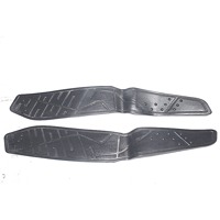 FOOT MATS OEM N. 64320LBA2E00N1R SPARE PART USED SCOOTER KYMCO XCITING 500 R (2007 - 2014) DISPLACEMENT CC. 500  YEAR OF CONSTRUCTION 2009