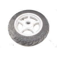 FRONT WHEEL / RIM OEM N.  SPARE PART USED SCOOTER GARELLI CICLONE 50 (1998 - 2010) DISPLACEMENT CC. 50  YEAR OF CONSTRUCTION