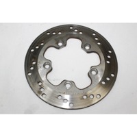 REAR BRAKE DISC OEM N. 6921105H00000 SPARE PART USED SCOOTER SUZUKI BURGMAN AN 400 (2017 - 2019) DISPLACEMENT CC. 400  YEAR OF CONSTRUCTION 2018