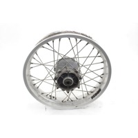 REAR SPOKE WHEEL OEM N. 36312345471 SPARE PART USED MOTO BMW F 650 / F 650 ST E169 (1993 - 2003) DISPLACEMENT CC. 650  YEAR OF CONSTRUCTION 1997