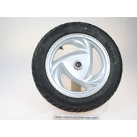 FRONT WHEEL / RIM OEM N.  SPARE PART USED SCOOTER SANYANG SYM JOY-MAX 250 (2005 - 2006) DISPLACEMENT CC. 250  YEAR OF CONSTRUCTION 2007