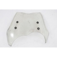 WINDSHIELD OEM N. 46637723692 SPARE PART USED MOTO BMW R13 G 650 GS (2008 - 2015) DISPLACEMENT CC. 650  YEAR OF CONSTRUCTION 2011