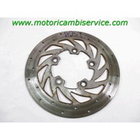 REAR BRAKE DISC OEM N. 45351 SPARE PART USED SCOOTER KYMCO PEOPLE S 125 / 200 (2007-2016) DISPLACEMENT CC. 200  YEAR OF CONSTRUCTION 2007
