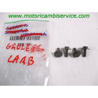 SCREW AND BOLTS SET OEM N.  SPARE PART USED SCOOTER KYMCO PEOPLE S 125 / 200 (2007-2016) DISPLACEMENT CC. 200  YEAR OF CONSTRUCTION 2007