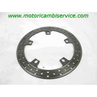 BRAKE DISC WITH RIVET OEM N. 34112338232 SPARE PART USED MOTO BMW R22 R850 RT / R 1150 RT / R 1150 RS ( 2000 - 2006 )   DISPLACEMENT CC. 1150  YEAR OF CONSTRUCTION 2003