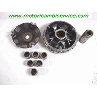 VARIATOR / FAN AND PARTS OEM N.  SPARE PART USED SCOOTER SYM JOYMAX 300 I ABS (2012-2017) DISPLACEMENT CC. 300  YEAR OF CONSTRUCTION 2014