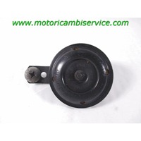 HORN OEM N. 3850008F10 SPARE PART USED MOTO SUZUKI GSX R 600 (1997-2000) DISPLACEMENT CC. 600  YEAR OF CONSTRUCTION 1999