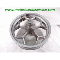 FRONT WHEEL / RIM OEM N. 667.856 SPARE PART USED SCOOTER PIAGGIO X10 350 IE EXECUTIVE (2011 - 2017) DISPLACEMENT CC. 350  YEAR OF CONSTRUCTION 2013