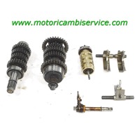 TRANSMISSION GEARS OEM N.  SPARE PART USED MOTO BMW K72 F 800 GS (2006 - 2017) DISPLACEMENT CC. 800  YEAR OF CONSTRUCTION 2009