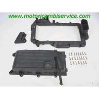 AIR FILTER BOX OEM N. 854946 851576 851685 SPARE PART USED MOTO APRILIA SHIVER 750 (2008 - 2010) DISPLACEMENT CC. 750  YEAR OF CONSTRUCTION 2008