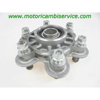 REAR HUB / BRAKE DRUM / BUMPERS OEM N. 16010491A SPARE PART USED MOTO DUCATI MONSTER 696 (2008 -2014) DISPLACEMENT CC. 696  YEAR OF CONSTRUCTION 2010
