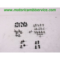 MOTORCYCLE SCREWS AND BOLTS OEM N.  SPARE PART USED MOTO KAWASAKI NINJA ZX-6R ( 2009 - 2016 )  DISPLACEMENT CC. 636  YEAR OF CONSTRUCTION 2010