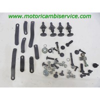 MOTORCYCLE SCREWS AND BOLTS OEM N. SET BULLONERIA GENERICO DUCATI MONSTER 821 SPARE PART USED MOTO DUCATI MONSTER 821 (2014 - 2018) DISPLACEMENT CC. 821  YEAR OF CONSTRUCTION 2016