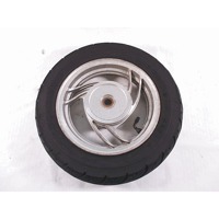 SCOOTER REAR WHEEL OEM N.  SPARE PART USED SCOOTER PEUGEOT V CLIC 50 4T (2007-2013) DISPLACEMENT CC. 50  YEAR OF CONSTRUCTION