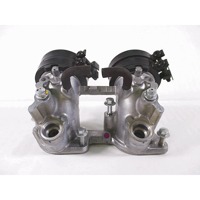 THROTTLE BODY INTAKE MANIFOLD  -  INJECTORS OEM N. 17110-MEF-000 SPARE PART USED SCOOTER HONDA SW-T 400 ABS (2008 -2016) DISPLACEMENT CC. 400  YEAR OF CONSTRUCTION 2014