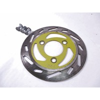 FRONT BRAKE DISC OEM N.  SPARE PART USED SCOOTER GARELLI FREELAND 150 (2001-2003) DISPLACEMENT CC. 150  YEAR OF CONSTRUCTION 2003