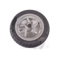 "SCOOTER REAR WHEEL OEM N. 	AP8108706 SPARE PART USED SCOOTER APRILIA LEONARDO 150 ( 1997 - 2002 ) DISPLACEMENT CC. 150  YEAR OF CONSTRUCTION 2000"