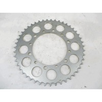 REAR SPROCKET OEM N. 6451133E00 SPARE PART USED MOTO SUZUKI GSX R 750 (1994 - 2003) DISPLACEMENT CC. 750  YEAR OF CONSTRUCTION 1996