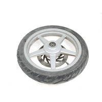 FRONT WHEEL / RIM OEM N.  SPARE PART USED SCOOTER KYMCO PEOPLE 125 - 150 4T (1999-2005) DISPLACEMENT CC. 150  YEAR OF CONSTRUCTION 2007