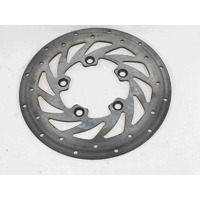 FRONT BRAKE DISC OEM N.  SPARE PART USED SCOOTER KYMCO AGILITY R16 50 2T / 50 / 125 / 150 ( 2008 - 2017 ) DISPLACEMENT CC. 150  YEAR OF CONSTRUCTION 2017
