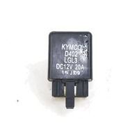 JUNCTION BOXES / RELAIS OEM N.  SPARE PART USED SCOOTER KYMCO AGILITY R16 50 2T / 50 / 125 / 150 ( 2008 - 2017 ) DISPLACEMENT CC. 150  YEAR OF CONSTRUCTION 2017