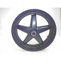 FRONT WHEEL / RIM OEM N. 1B9F516050 SPARE PART USED SCOOTER YAMAHA X-MAX YP 125 / 250  R ( 2006-2010 ) DISPLACEMENT CC. 125  YEAR OF CONSTRUCTION 2008