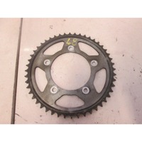 REAR SPROCKET OEM N. 5GV-25446-20-00  SPARE PART USED MOTO YAMAHA YZF R6 RJ03 (2001-2002) DISPLACEMENT CC. 600  YEAR OF CONSTRUCTION 2002