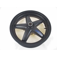 FRONT WHEEL / RIM OEM N.  SPARE PART USED SCOOTER YAMAHA X-MAX YP 125 / 250  R ( 2006-2010 ) DISPLACEMENT CC. 125  YEAR OF CONSTRUCTION 2008