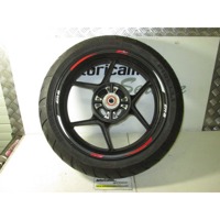 REAR LIGHT-ALLOY RIM OEM N.  SPARE PART USED MOTO KAWASAKI ER-6 (2005 - 2008) DISPLACEMENT CC. 650  YEAR OF CONSTRUCTION 2007
