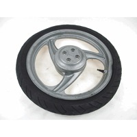 SCOOTER REAR WHEEL OEM N. 273470 SPARE PART USED SCOOTER PIAGGIO VELOFAX 50 (1995-1999) DISPLACEMENT CC. 50  YEAR OF CONSTRUCTION