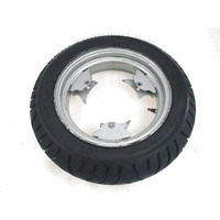 SCOOTER REAR WHEEL OEM N.  SPARE PART USED SCOOTER GARELLI T-REX 125 (1999 - 2001) DISPLACEMENT CC. 125  YEAR OF CONSTRUCTION 2000
