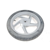 SCOOTER REAR WHEEL OEM N.  SPARE PART USED SCOOTER KYMCO PEOPLE 125 - 150 4T (1999-2005) DISPLACEMENT CC. 150  YEAR OF CONSTRUCTION 2002