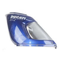 SIDE FAIRING / ATTACHMENT OEM N. 48010581DD SPARE PART USED MOTO DUCATI ST2 - ST4 - ST4 S ( 1997 - 2003 ) DISPLACEMENT CC. 944  YEAR OF CONSTRUCTION 2000