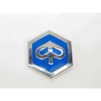 EMBLEMS OEM N. 1B003766 SPARE PART USED SCOOTER PIAGGIO LIBERTY 50 S I-GET (2016 - 2018) DISPLACEMENT CC. 50  YEAR OF CONSTRUCTION 2017