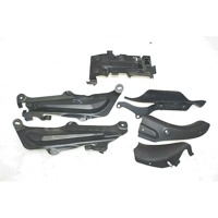 SIDE FAIRING / ATTACHMENT OEM N.  SPARE PART USED MOTO TRIUMPH SPEED TRIPLE 1050 (2011 - 2013) 515NV  DISPLACEMENT CC. 1050  YEAR OF CONSTRUCTION 2012