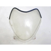 WINDSHIELD OEM N. 9461119F00 SPARE PART USED MOTO SUZUKI SV 650 / SV 650 S (1999 - 2002) DISPLACEMENT CC. 650  YEAR OF CONSTRUCTION 2000