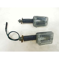BLINKERS / TURN LIGHTS OEM N.  SPARE PART USED MOTO  DISPLACEMENT CC.   YEAR OF CONSTRUCTION