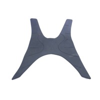 FOOT MATS OEM N. G-455011  SPARE PART USED SCOOTER TGB F409 150  DISPLACEMENT CC. 150  YEAR OF CONSTRUCTION 2000