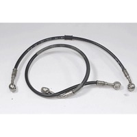 TWIN CALIPER FRONT BRAKE HOSE  OEM N. 61840741A SPARE PART USED MOTO DUCATI 848/1098/1198 (2009 - 2012) DISPLACEMENT CC. 1198  YEAR OF CONSTRUCTION 2011