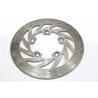FRONT BRAKE DISC OEM N.  SPARE PART USED SCOOTER KYMCO AGILITY R16 50 2T / 50 / 125 / 150 ( 2008 - 2017 ) DISPLACEMENT CC. 125  YEAR OF CONSTRUCTION 2009